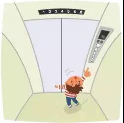 齐峰物业精选10幅电梯安全知识宣传画~