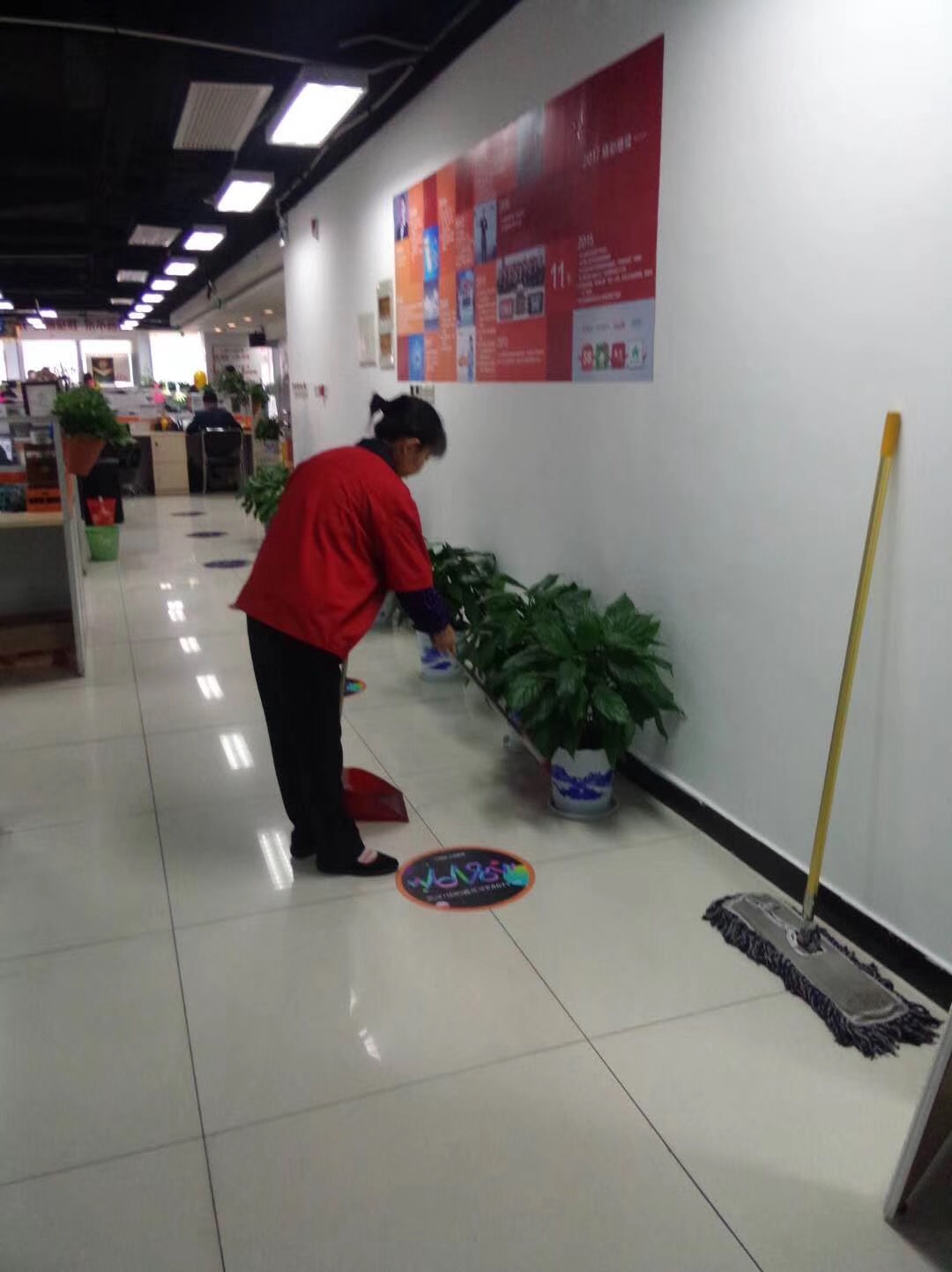 齐峰物业58同城保洁中